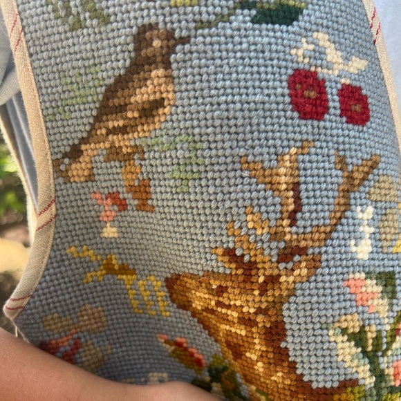 Vintage 1990 Ralph Lauren Country Needlepoint Vest - Picture 7 of 7